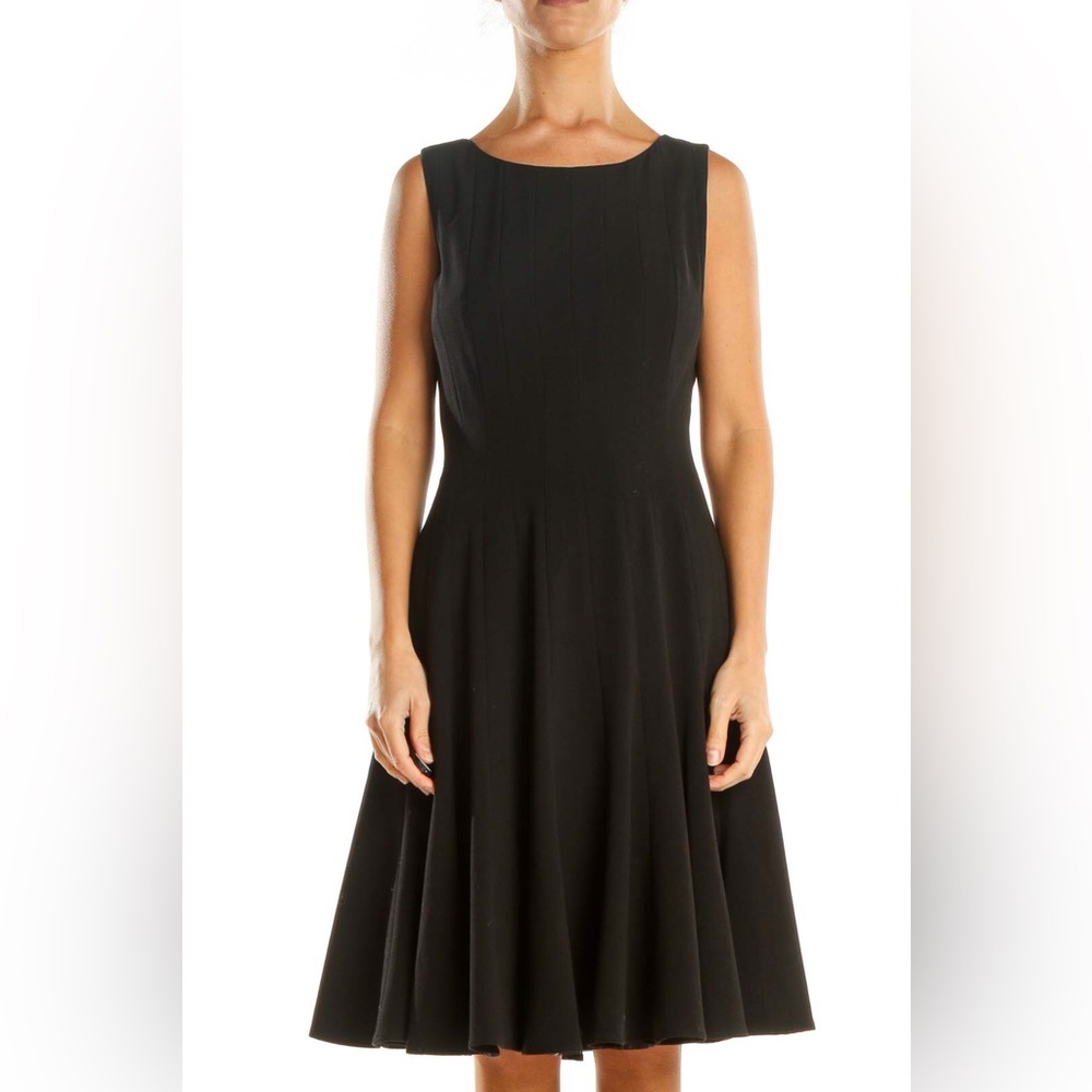 David Rose Party Dress Size 12 Formal Vintage Prom Black Elegance Evening